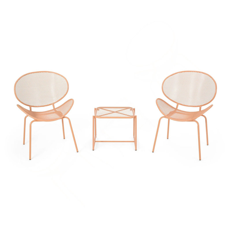 Ensemble de conversation confortable, Orange