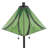 Ren 30" Traditional Table Lamp In Oil Rubbed Bronze Metal With Green Glass By -1582015227