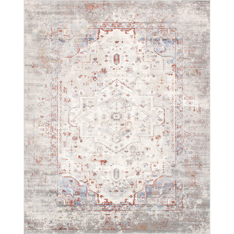 Efes Geometric Indoor Rug, Rectangle 4' x 6'