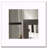 Library Hutch, Brown Finish