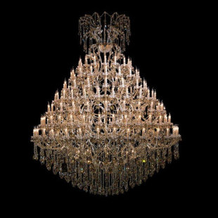 Lustre à niveaux 144 lumières Maria