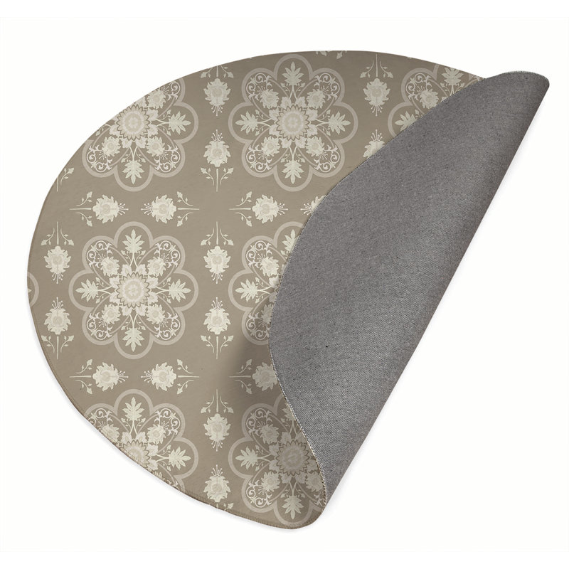 Skye Outdoor Rug, Round 5'