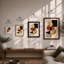 Abstraction Geometric - Framed Print-131556955-131556958