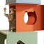Structure d'escalade moderne et créative pour chat