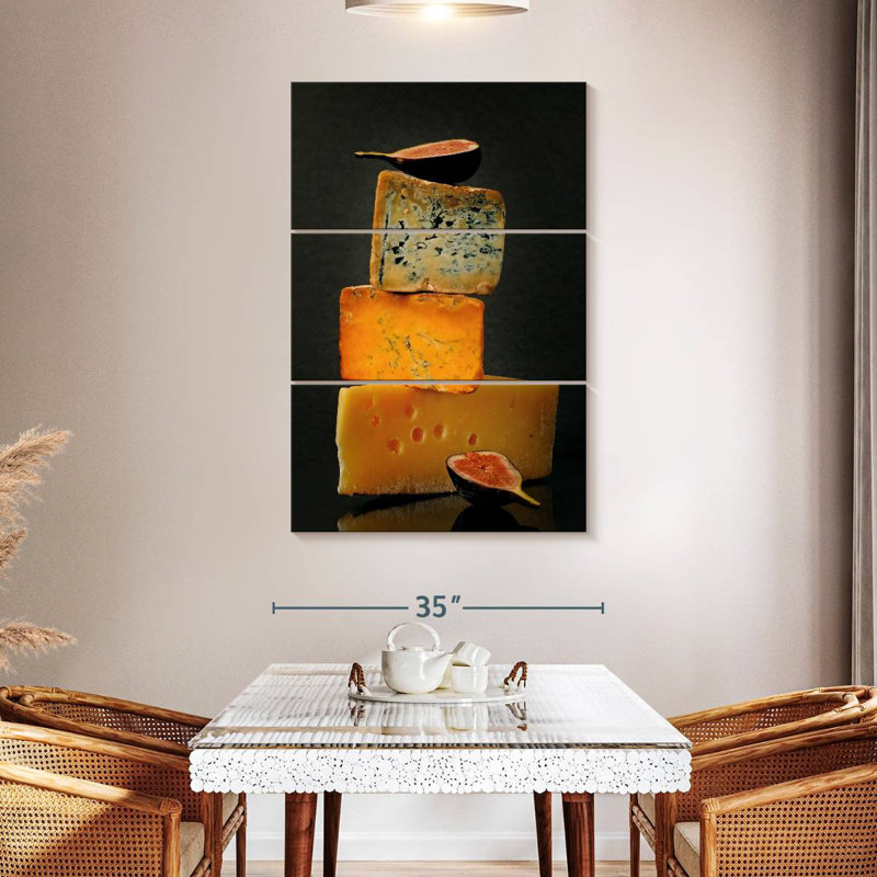 Yarlin Cheese And Figs, 50" H x 32" W