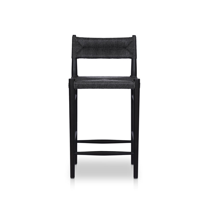 Tabouret de bar 30 po Ronaldo, 26", Noir, noir, noir, noir, Noir, noir, noir, noir