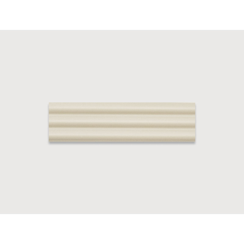 Dolce Fluted 2.5" x 10", Crema