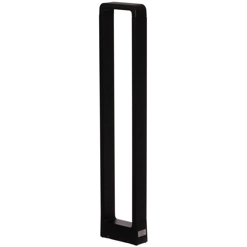 Black Integrated LED Metal Bollard Light