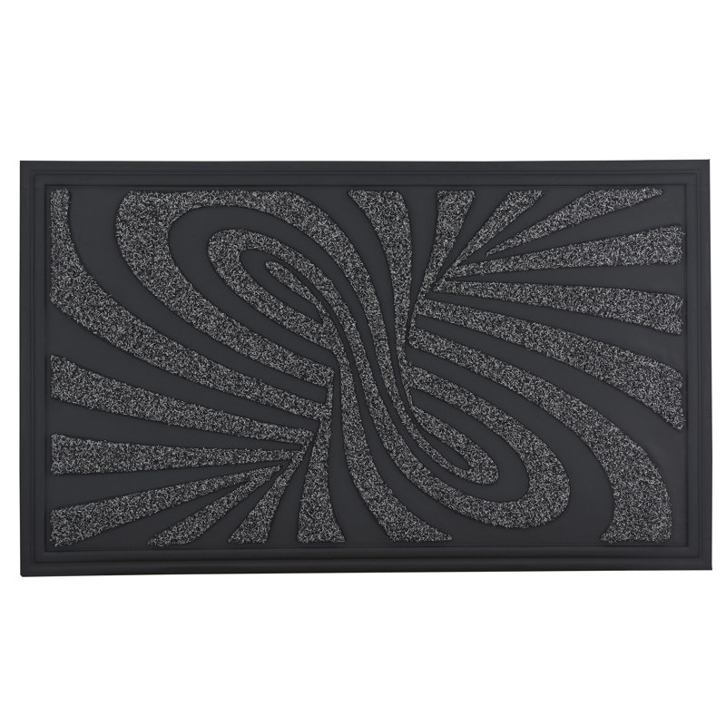 Pellot Non-Slip Doormat for Entry, 18" x 30", Waterproof, Mat, Gray