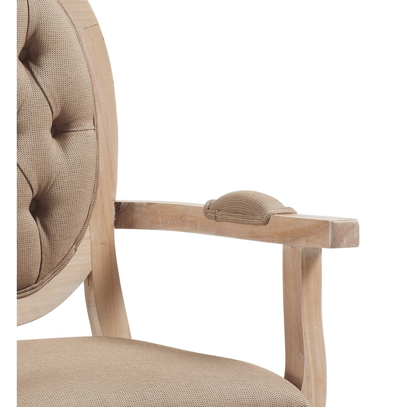 Abbe Tufted Upholstered Armchair