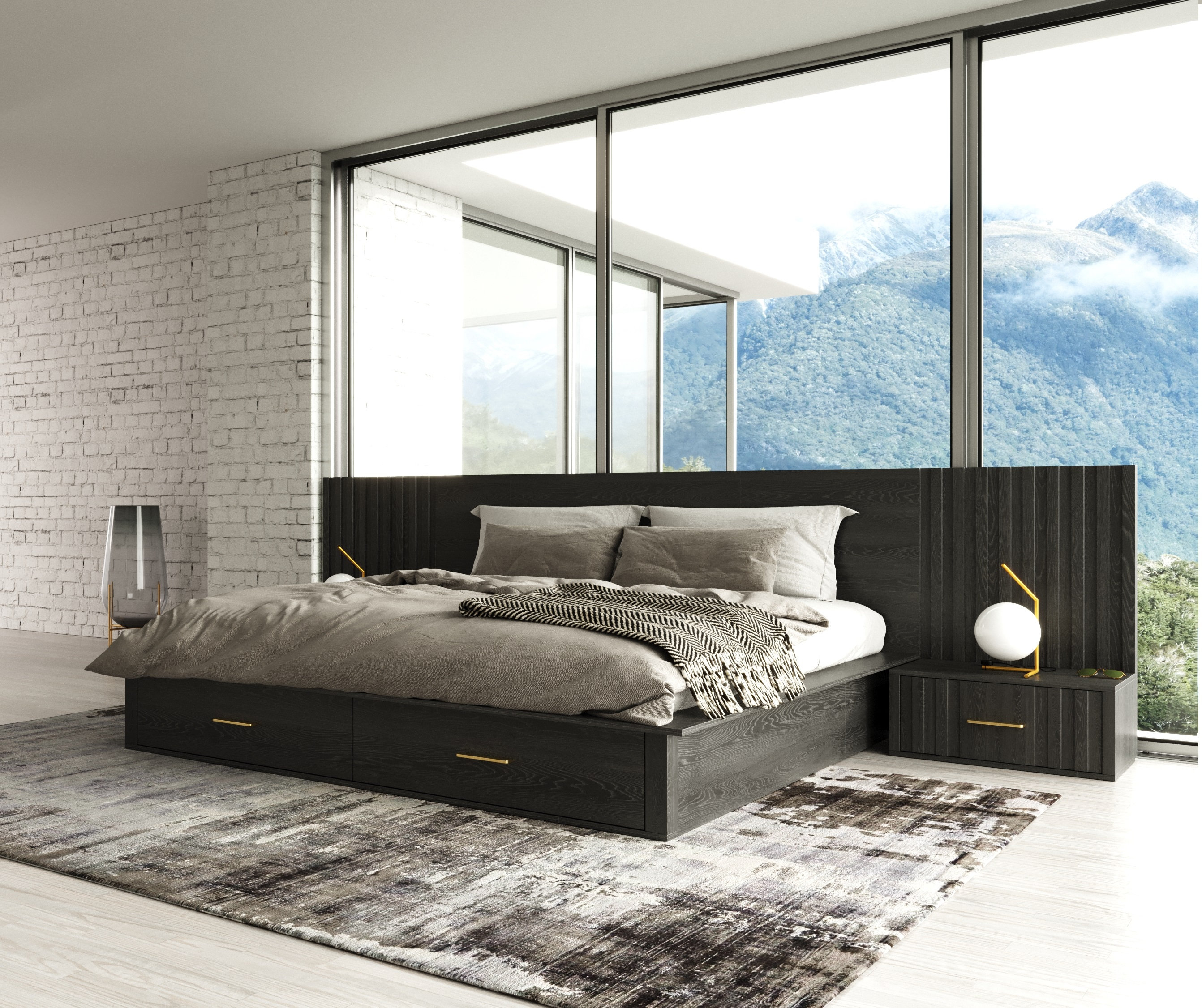 Nantucket Contemporary Platform Bedroom Set