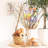 Shitailu Artificial Easter Spray Vine With Pastel Easter Eggs And Berries- Decorative Spring Floral Stems-Easter Egg Twig Branches For Floral Arrangement-Centerpiece Wreath Decoration (26 Pcs)