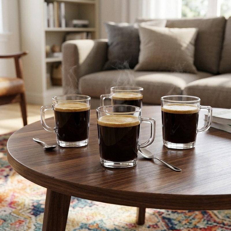 Vanderveldt Set 10 oz Square Mug, Set of 12