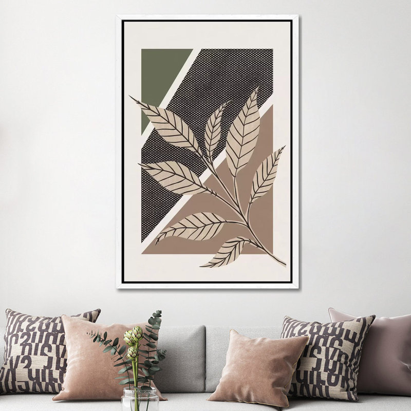 Ramus I by Alisa Galitsyna - Print on Canvas, 152.4cm H x 101.6cm W x 3.81cm D, White Framed