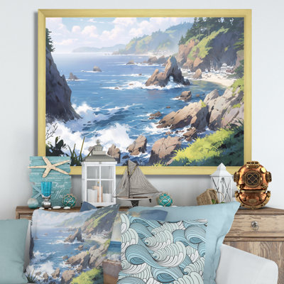 «Oceanic Escapes II», reproduction sur toile