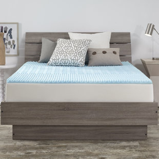 Surmatelas réversible en mousse viscoélastique gélifiée 2 zones 3 po