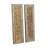 Wooden Woven Seagrass Abstract Brown Wall Decor Set