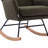 Solid wood +metal Rocking Chair-1884391867