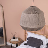 Ceiling Easy Fit 45cm Rope Drum Lamp Shade