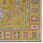 Laurel Sivas Machine Woven Polyester Area Rug in Yellow-1876651424