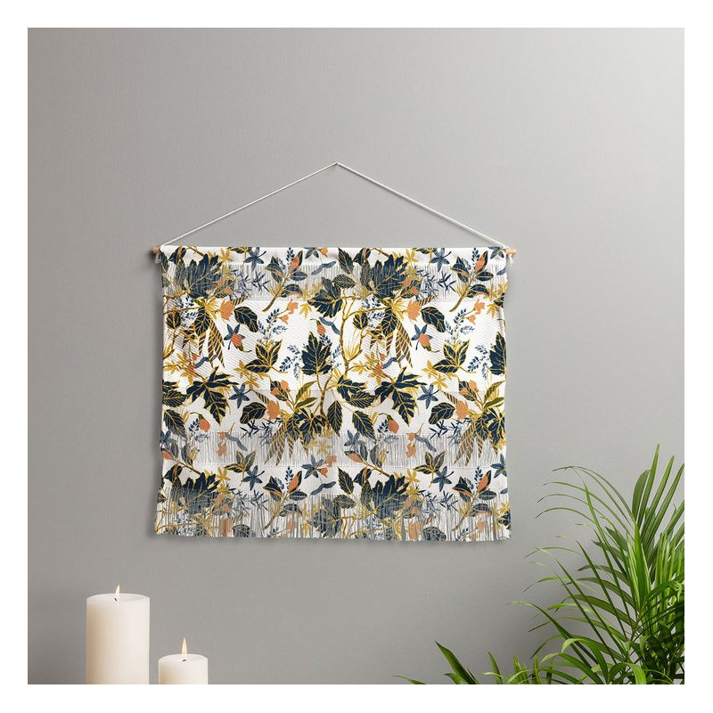 Chula Polyester Wall Hanging, 16" H x 22" W x 0.125" D