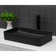 24" L x 13.5" W Rectangular Vessel Sink Rectangular Ceramic Bathroom Sink Above Counter Vessel Sink