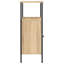 Hedger 41cm W Iron Bedside Table-1117360343-1084920230