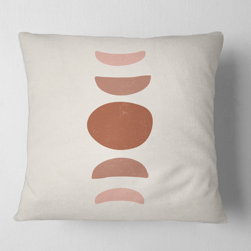 Geometric Throw Pillow, 16" x 16"