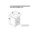 Ensemble de meuble-lavabo simple 24 po Maud