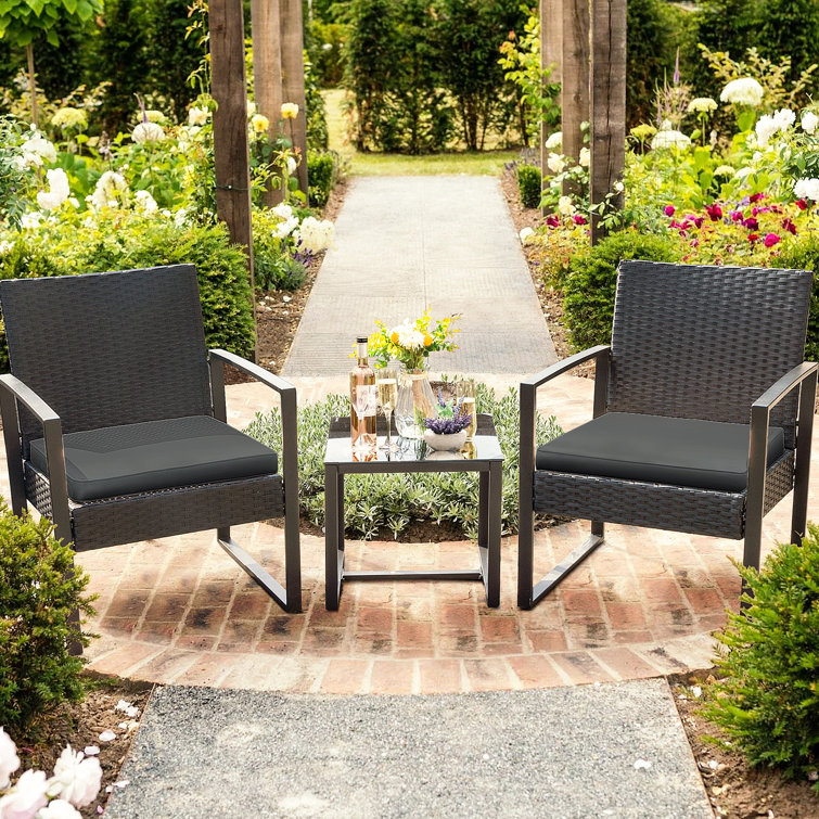 Beoll 2 - Person Outdoor Seating Group with Cushions