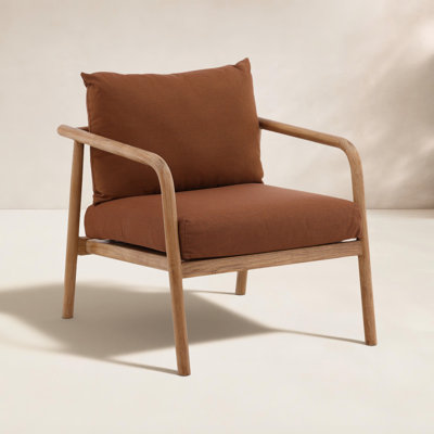 Lorelai Teak Outdoor Lounge Chair