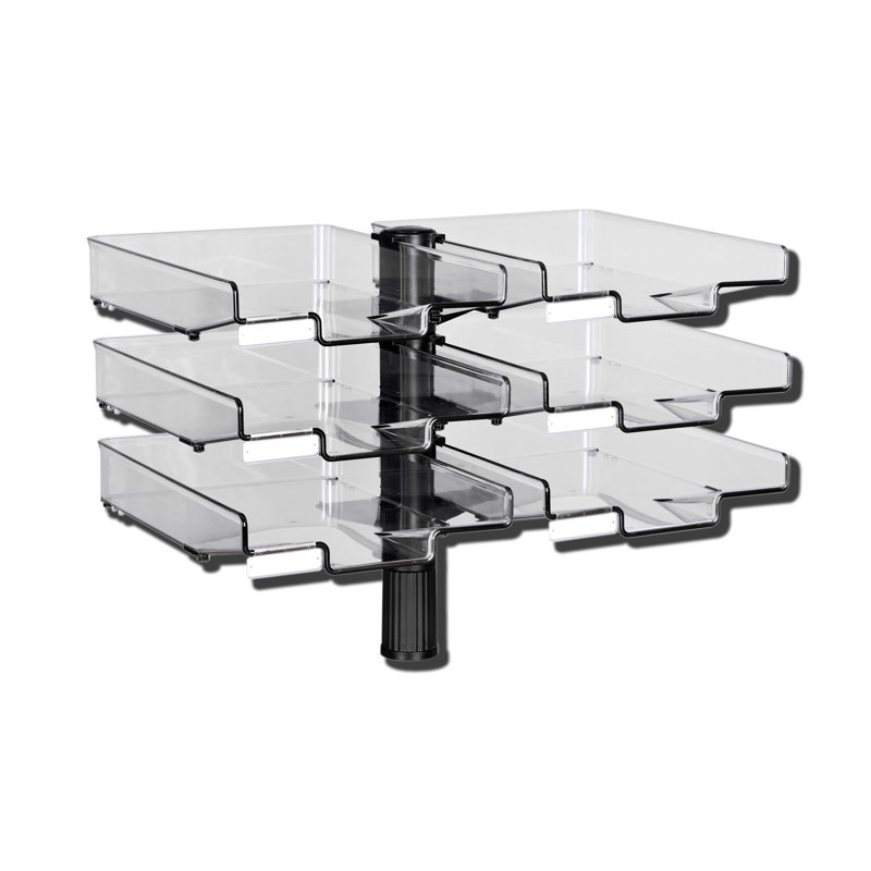 Kunststoff/Stahl Paper Organiser, Black