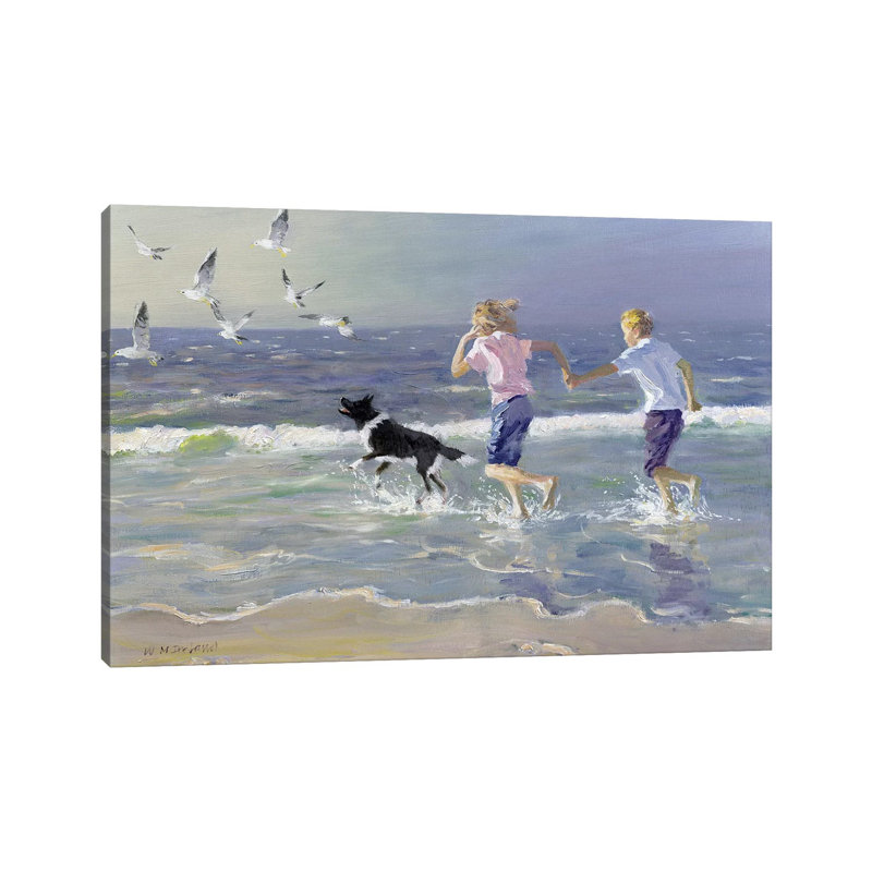 The Chase 1 Piece Wrapped Canvas Painting, 30.48 cm H x 45.72 cm W