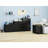 3 Drawer Filing Cabinet With Lock For Home Office - Metal Material, Silent Full Extension Slides, 110Lbs Per Drawer, Tilt Design Modern Lateral In Matte Black Lockable Drawers, Operation, Feature