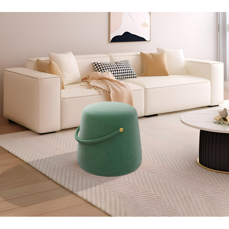 Tabouret d'appoint Firoza, Vert