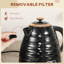 HOMCOM 1.7L Electric Tea Kettle-1068001151