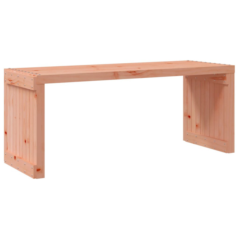 Solid Wood Pine Outdoor Bench, Sonoma Oak