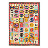 Natally One-of-a-Kind 5' X 6'8'' Hand Knotted Area Rug