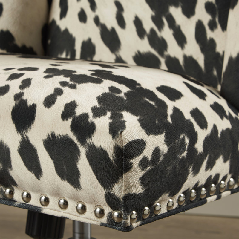 Chaise de travail pivotante et inclinable Dayton, Argent argent