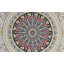 Hand-Knotted High-Quality Red and Blue Area Rug