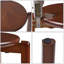 Solid + Manufactured Wood Accent Stool