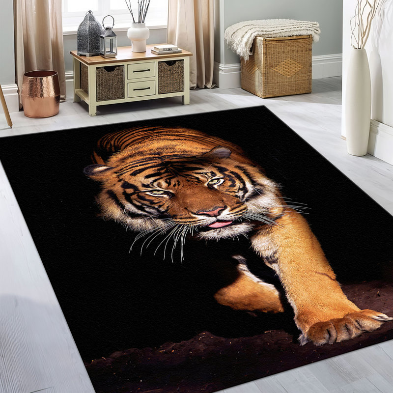 Elegant Soft Pile Rug with Intricate Abstract Pattern Ideal for a Modern Home Decor Setting, Rectangle 2'8" x 4'11"