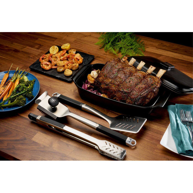 Premium Grill 3-Piece Tool Set
