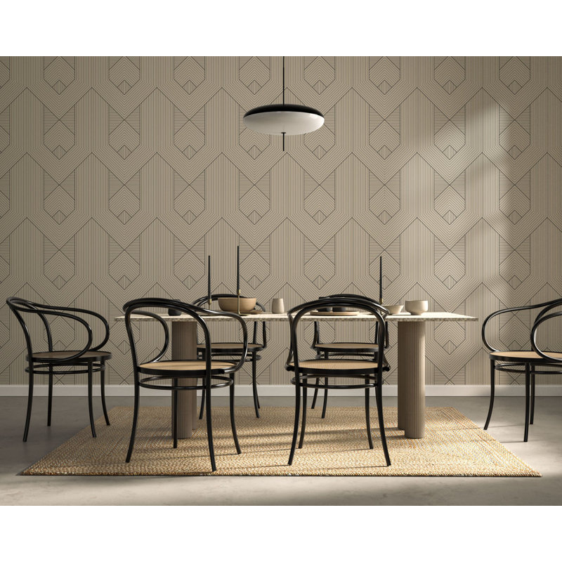 Zuri - Linen Wallpaper by Sabrina Yvonne