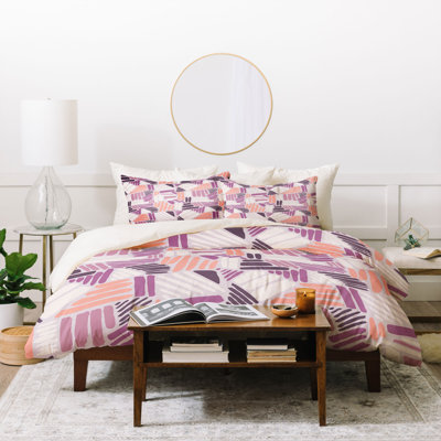 Modern & Contemporary Polyester Geometric Shapes Duvet Cover