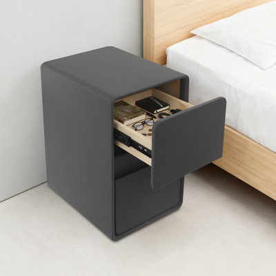 Modern Narrow Nightstand, Bedside Cabinet, Storage Cabinet For Bedroom