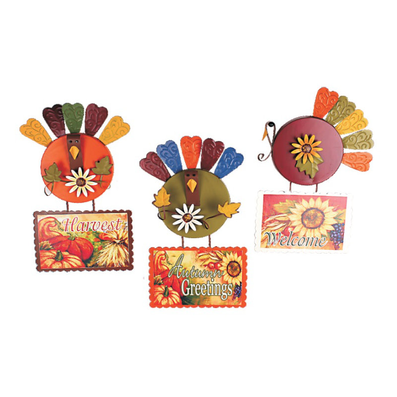 Ensemble de 3 enseignes funky Turkey