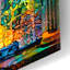 «Mega Beach City» par Pedro Gavidia, art mural en verre acrylique, 16 po x 24 po-1071646061