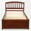 Lit plateforme simple avec lit gigogne Gainesville-696283566