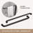ZEAFIVE Bath Tub Shower Door 56-60 in. W x 62 in. H Semi-Frameless Double Sliding Tub Door for Shower-92694314